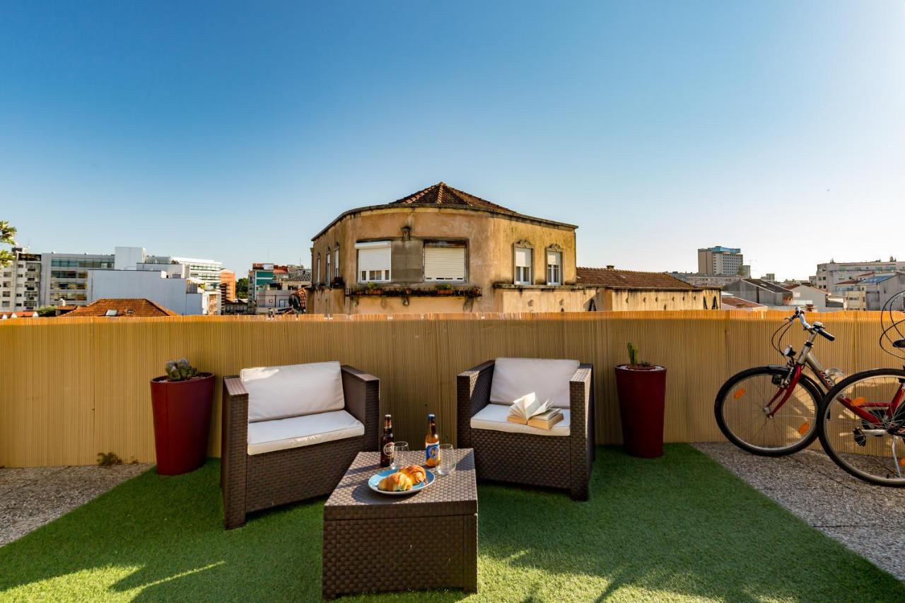 Music Relaxing Apt With Bikes, Terrace & Parking OOporto Exterior foto