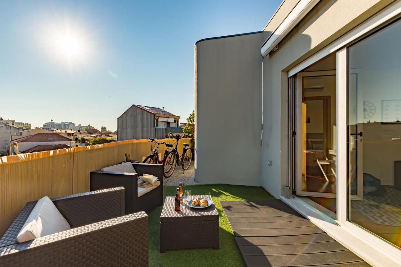 Music Relaxing Apt With Bikes, Terrace & Parking OOporto Exterior foto